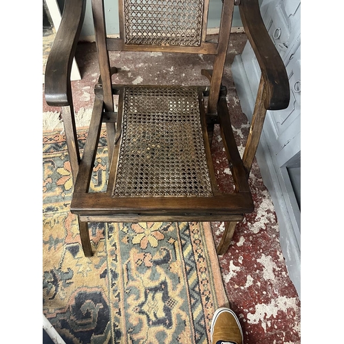 517 - Antique steamer chair