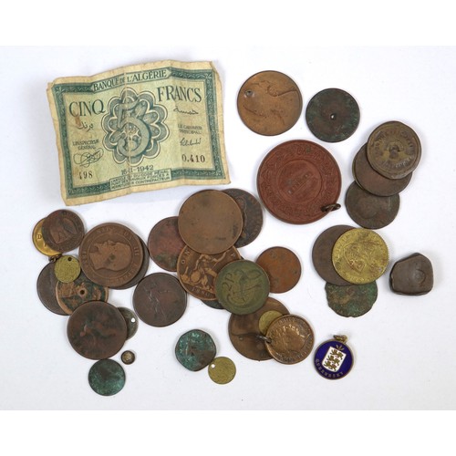 107 - Collection of coins and notes