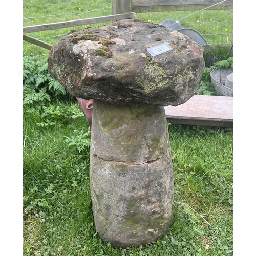 102 - Antique staddle stone