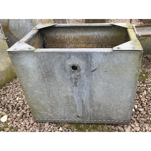 125 - Galvanised tank