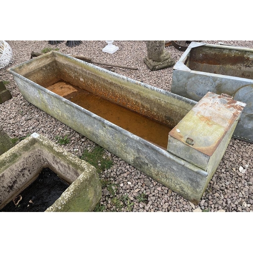 126 - Galvanised trough water feeder