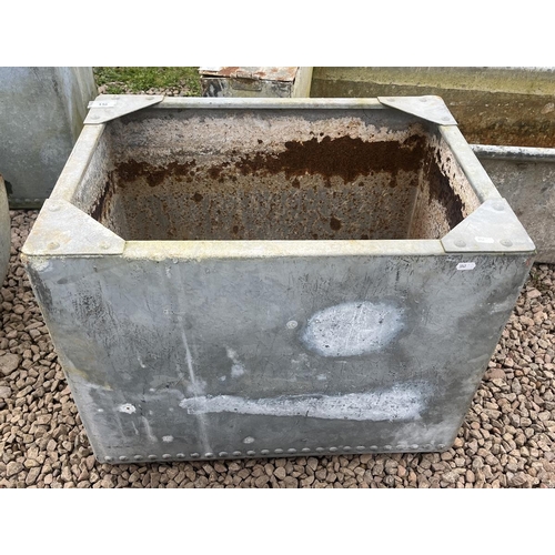 130 - Galvanised tank