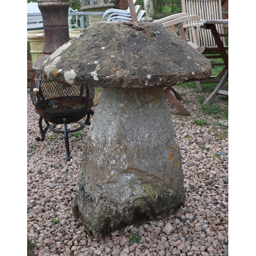 163 - Antique staddle stone