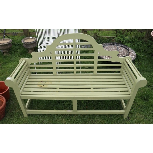 170 - Wooden garden bench