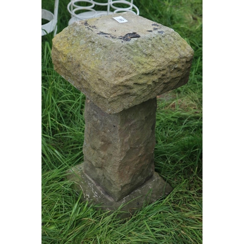 200 - Antique stone weather vane base