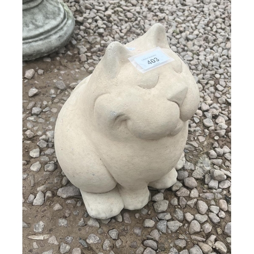 403 - Cat garden ornament