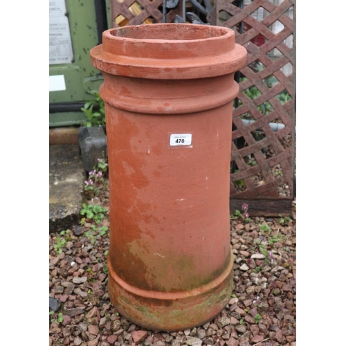 470 - Terracotta chimney pot