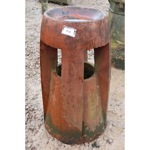 515 - Terracotta chimney pot