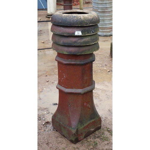 546 - Tall chimney pot