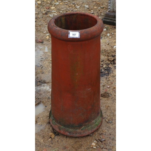 567 - Terracotta chimney pot