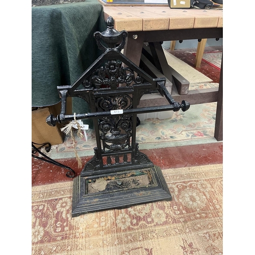 673 - Cast iron stick stand