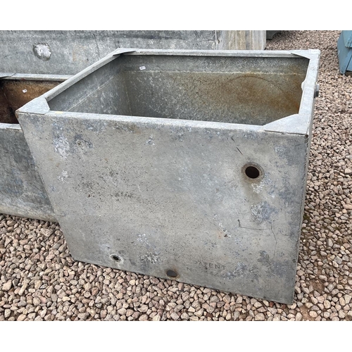 72 - Galvanised tank