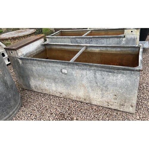 75 - Large galvanised water feeder