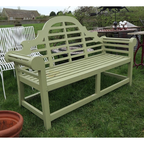 170 - Wooden garden bench