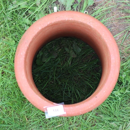 186 - Small terracotta chimney pot