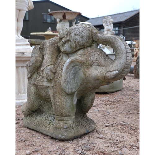 308 - Stone elephant figure