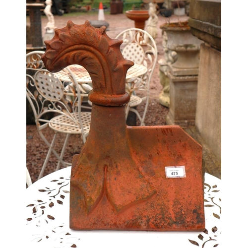 475 - Terracotta roof ridge bracket