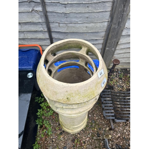 602 - Chimney pot - Approx height: 107cm