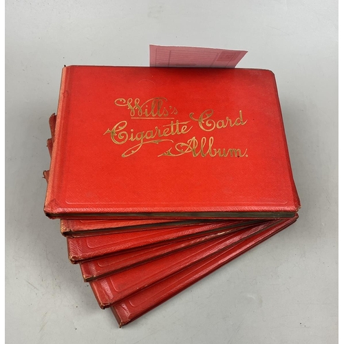 254 - 6 Wills cigarette albums