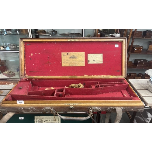 263 - William Powell & Sons gun case