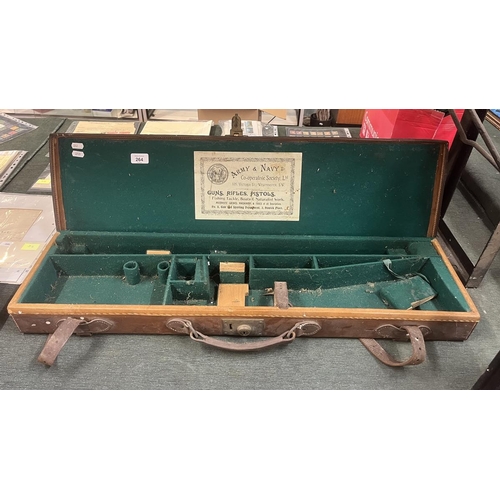 264 - Army & Navy gun case