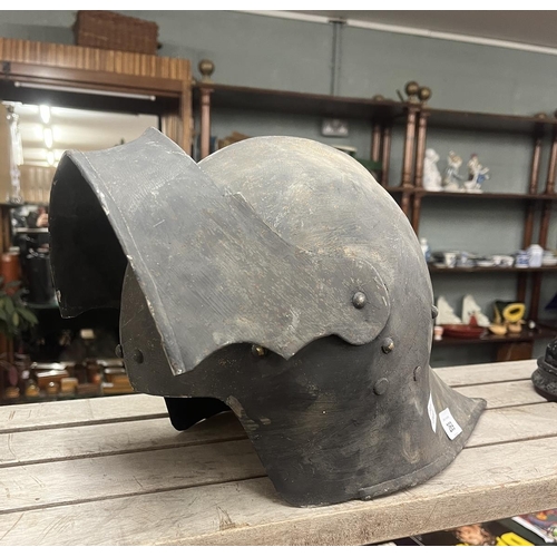 269 - Reproduction medieval sallet style helmet