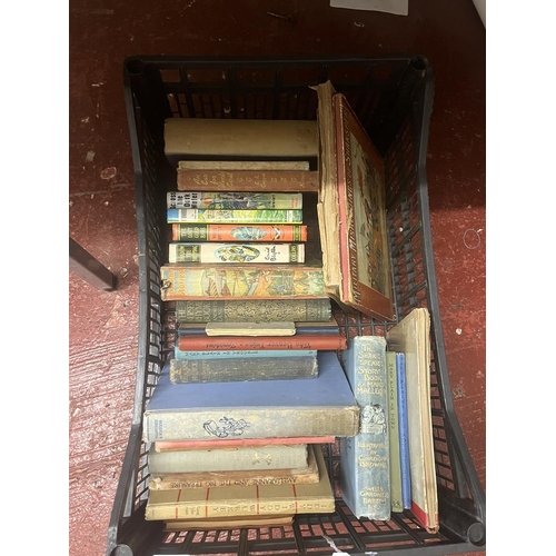 355 - Large collection of antique & vintage children's books