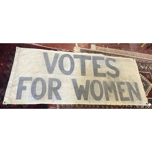 444 - Suffragettes Votes for Women banner