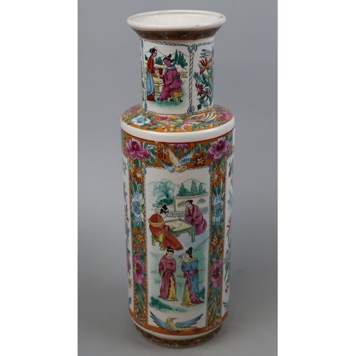 146 - Tall Oriental vase - Approx height: 42cm
