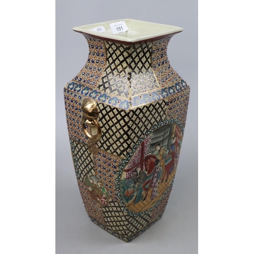 151 - Japanese vase - Approx height: 41cm