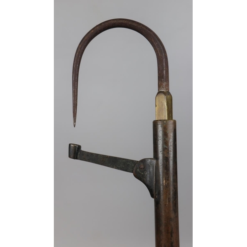 187 - Antique telescopic fishing gaff