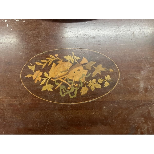 283 - Inlaid Italian serving tray