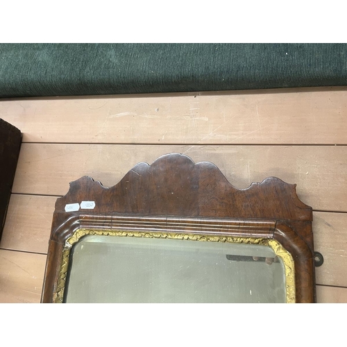 287 - Victorian beveled glass mirror