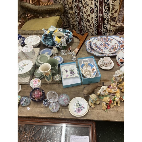 299 - Very large collection of ceramics, paperweights etc