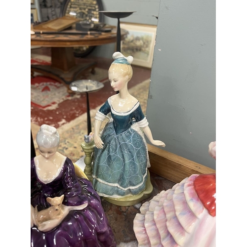 404 - Collection of Royal Doulton figurines