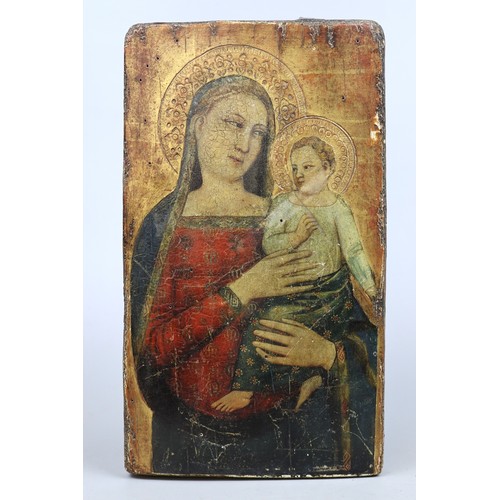 335 - Religious icon - Approx image size: 22cm x 37cm