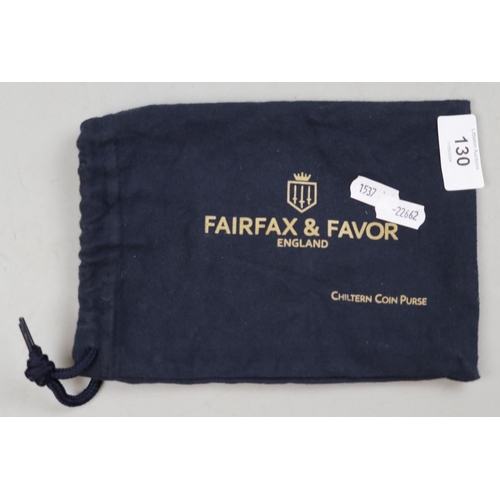 130 - Fairfax & Favor Chiltern coin purse