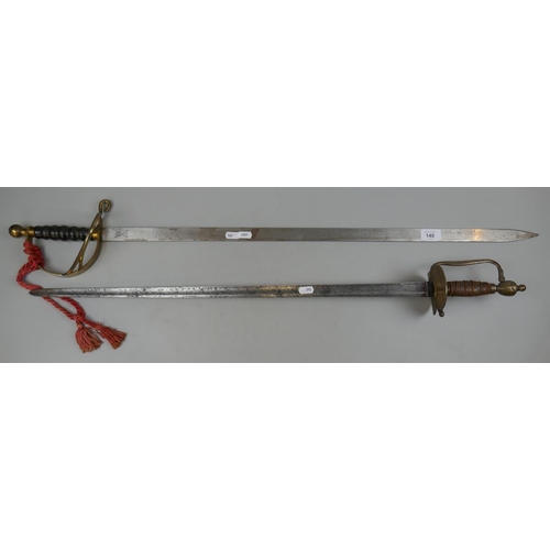 140 - 2 swords