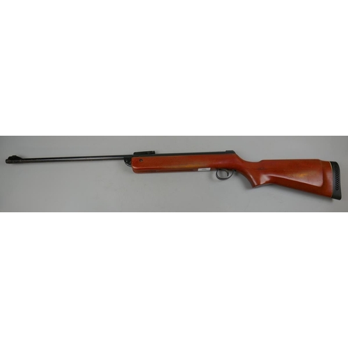 141 - Air rifle with case