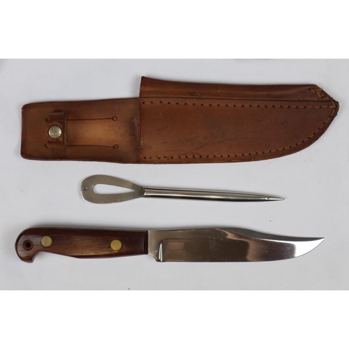 174 - Sailor's knife & rigging awl kit in sheath