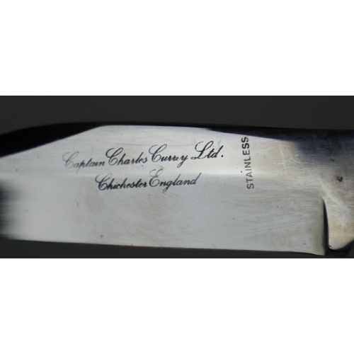 174 - Sailor's knife & rigging awl kit in sheath