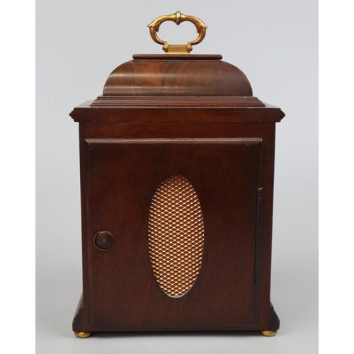 183 - Wooden mantel clock - Cameron Cuss & Co London