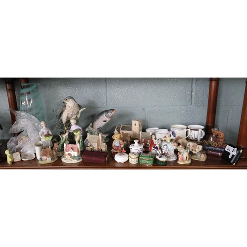 204 - Collectables to include Halcyon Days, Lilliput Lane, Country Artists etc