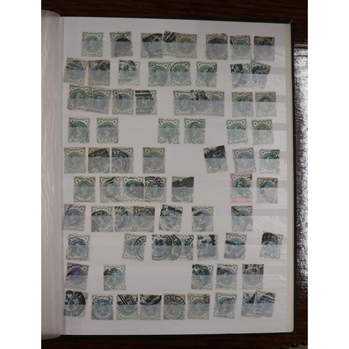 242 - Stamps Great Britain 4 stock books duplicated 10 lilacs & jubilee ½d postmark interest