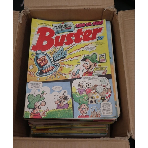 246 - Comics - box of 1980's assorted comics approx 100