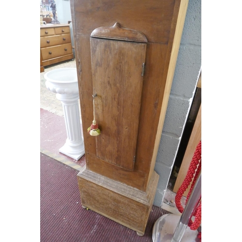 313 - Pine long cased clock