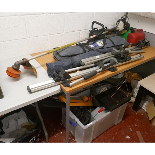 331 - Large collection of garden equipment etc to