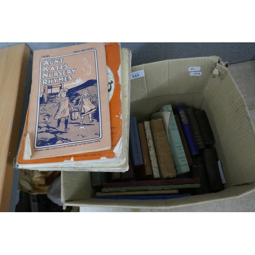 333 - Box of old books