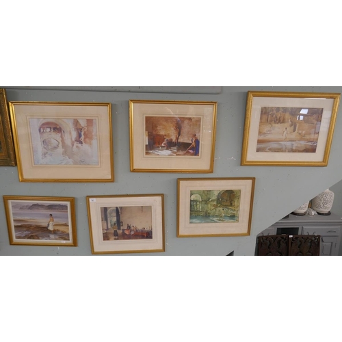 361 - Collection of William Russell Flint prints