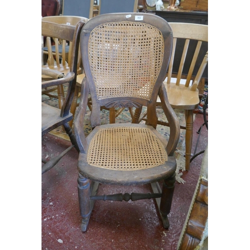 452 - Bergere rocking chair